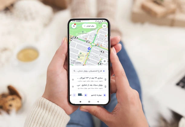 اپلیکیشن پیک و راننده
