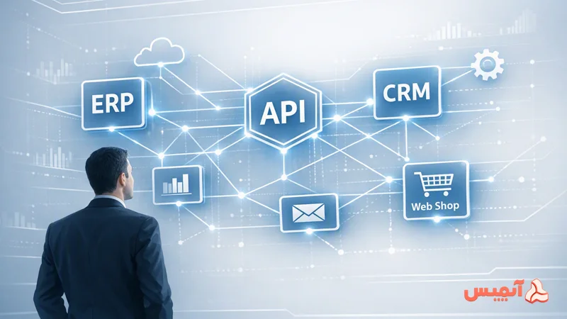 ارتباط نرم افزارها با API و وب سرویس سازمانی